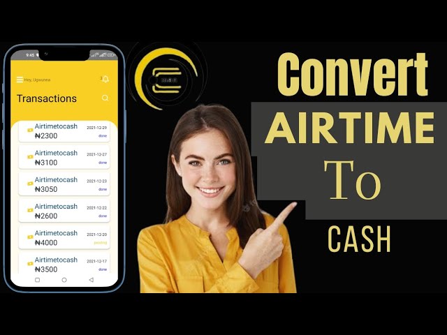 Convert airtime to cash on Opay 